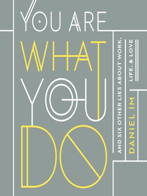 cover image of You Are What You Do